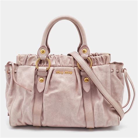 miu miu pink bag